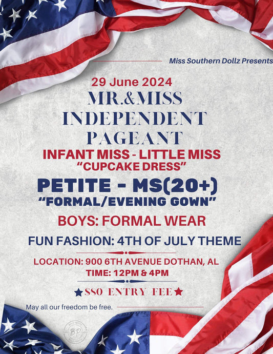Mr/Miss Independent Pageant