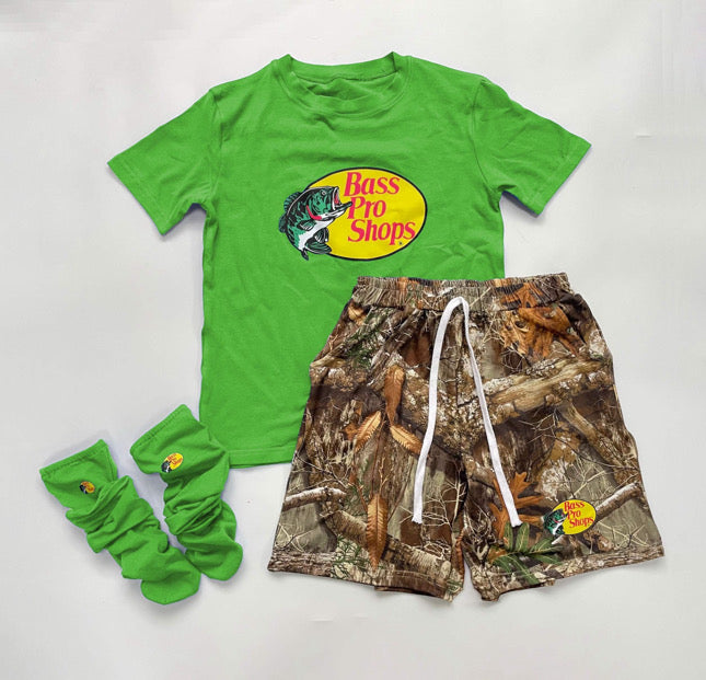 Bass Pro Short Set w/ Socks