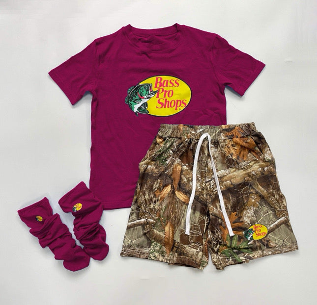 Bass Pro Short Set w/ Socks