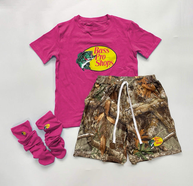 Bass Pro Short Set w/ Socks